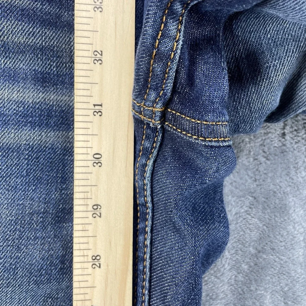 Diesel Zatiny Jeans Selvage Bootcut Mens Size 36x32 Fits 38x31 Blue Wash 0073N
